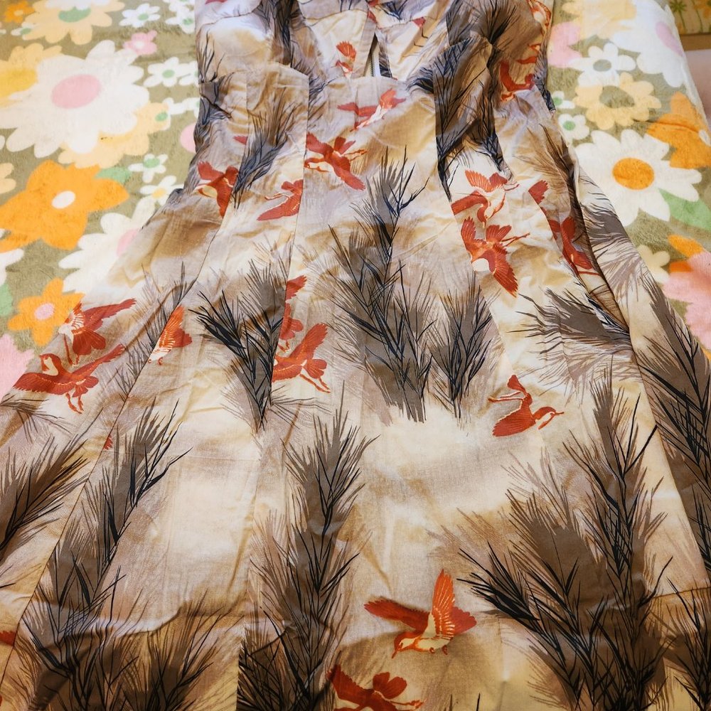 Bernie Dexter Vintage Duck Bullet Dress